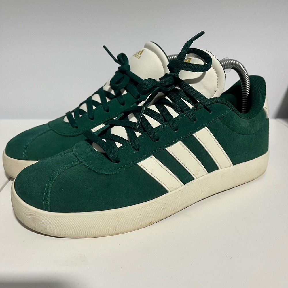 Adidas VL Court 3.0 Mens Sneakers Collegiate Green White ID6309 Size 6.5